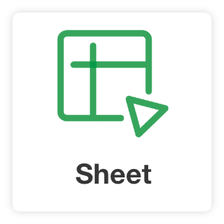 Zoho Sheet App Logo