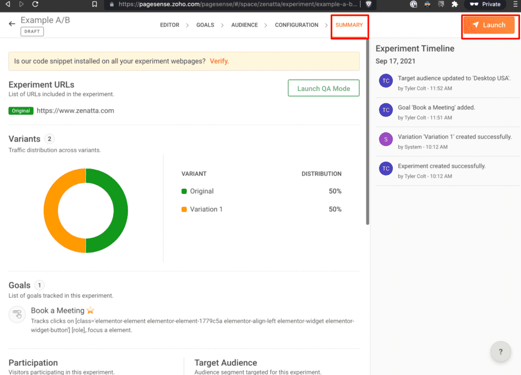 A/B Testing summary