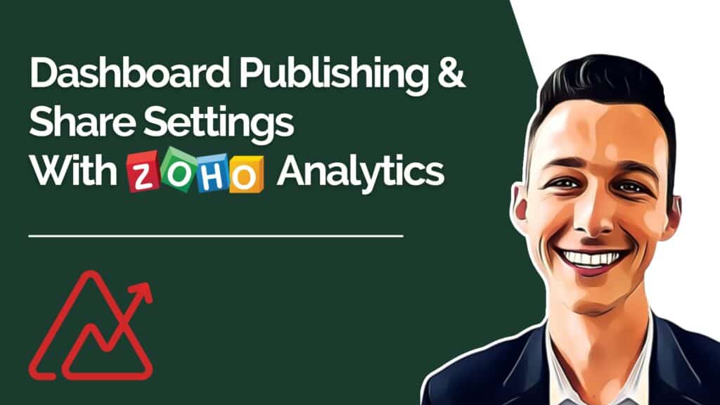 Zoho Analytics Dashboard Publishing And Share Settings