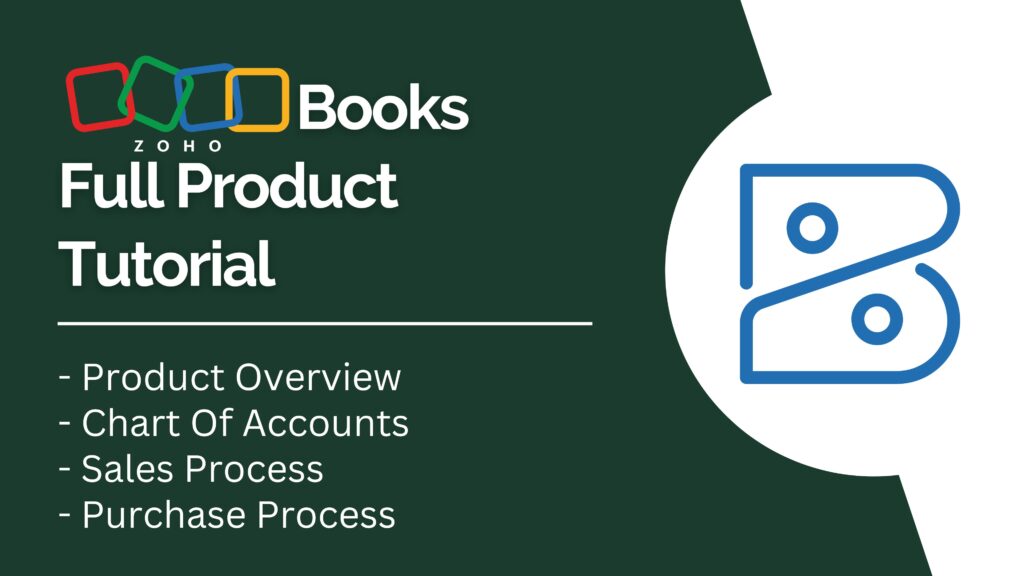 Zoho Books Full Product Tutorial youtube video thumbnail