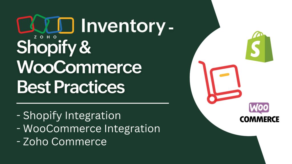 Zoho Inventory - Shopify & WooCommerce Best Practices youtube video thumbnail