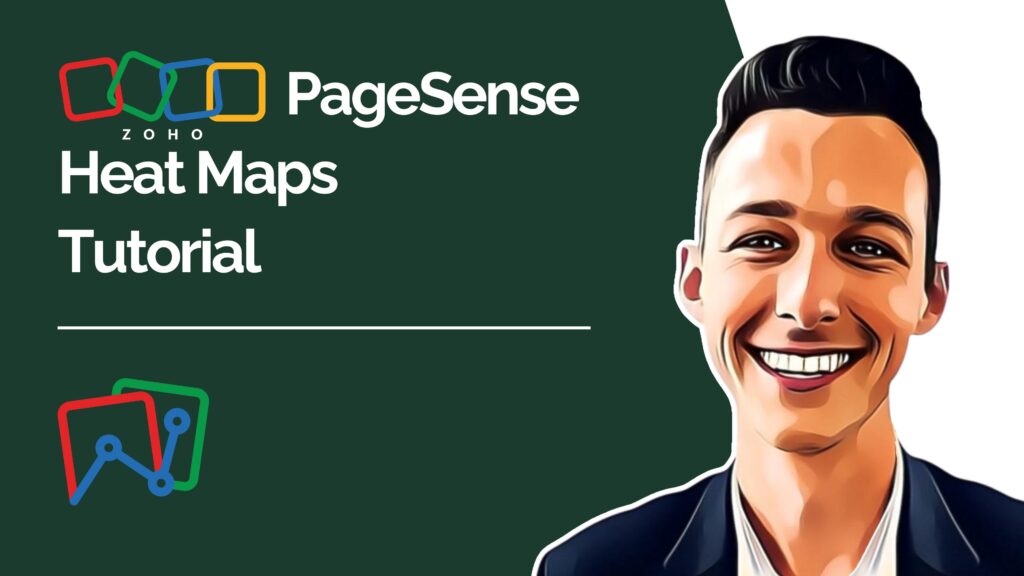 Zoho PageSense Heat Maps Tutorial youtube video thumbnail