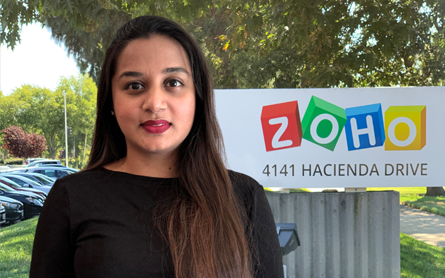 Aishwarya KC, a developer at Zenatta Consulting